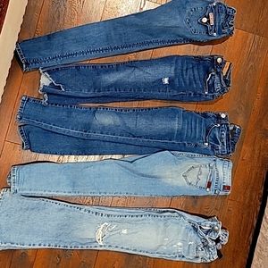 Lot of Girls jeans Hudson, Gap, Joe's, 7 for All mankind
